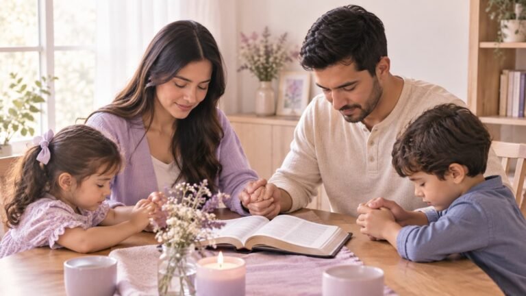 ¿Cómo es una familia cristiana evangélica?